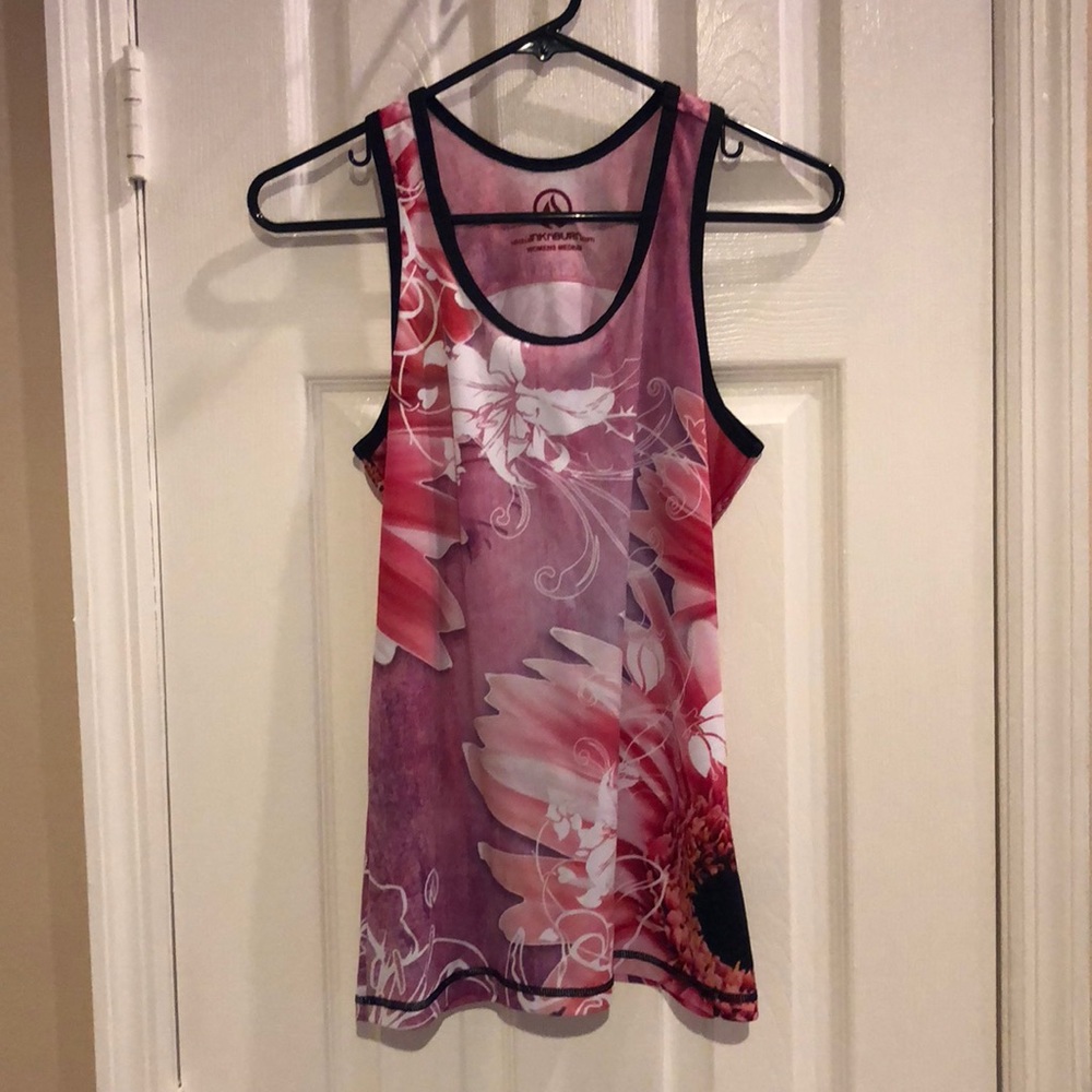 InknBurn Women’s Medium Wildflower Singlet